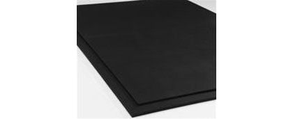 NWR MAT 4x6x3/8&quot; Sportfloor Black Rubber Mat